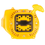 Rozrusznik Loncin ręczny 2500D-AS żółty z obudową CZĘŚĆ ORYGINALNA