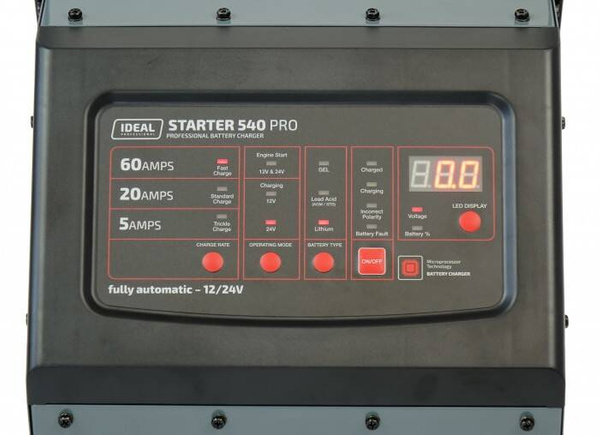 Prostownik IDEAL STARTER 540 PRO 12/24V