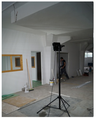 PARTNERSITE LM100R Maszt oświetleniowy budowlany LED 100W