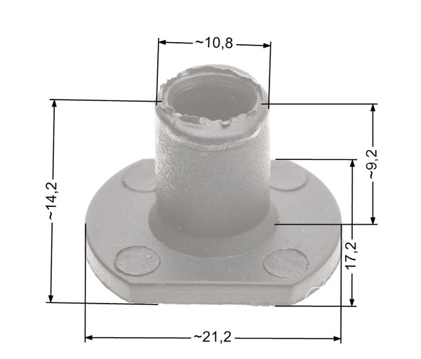 Zaślepka amortyzatora Stihl 021 023 025 MS210 MS230 MS250 zam. 1123 791 7310