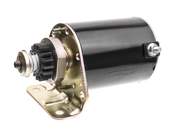 Rozrusznik B&S elektryczny popularny krótki koło plastikowe CZĘŚĆ ORYGINALNA