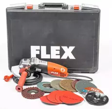 Szlifierka kątowa Flex LE 14-7 125 INOX w zestawie z akcesoriami!