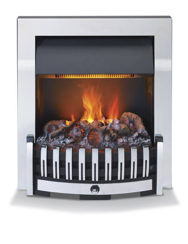 DIMPLEX DANVILLE CHROM OPTIMYST KOMINEK ELEKTRYCZNY DO ZABUDOWY