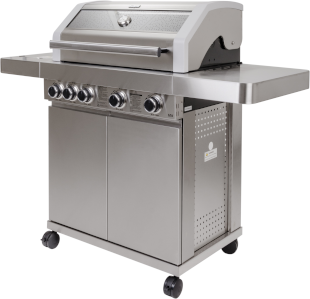 AL-KO MASPORT BBQ S/S4 - GRILL GAZOWY Z CZTEREMA PALNIKAMI