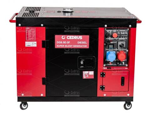 Agregat prądotwórczy Cedrus 8.5 kW KD1100F Diesel + olej + dostawa gratis!