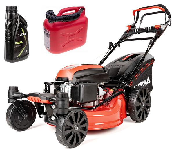 Kosiarka spalinowa z koszem Cedrus KS51S-ZT + olej + dostawa gratis!