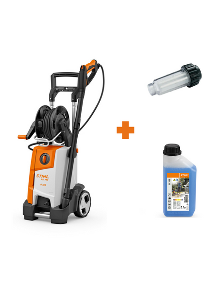 Myjka wysokociśnieniowa STIHL RE 140 PLUS +FILTR+ PŁYN CU 100 1L