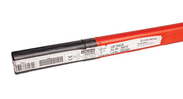 Pręt spawalniczy LINCOLN DRUT LNT 304LSI  1.0 MM / 5 KG / 1M